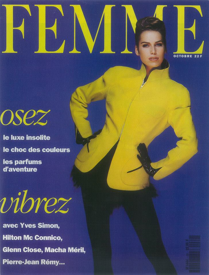 Darja on Femme magazine cover